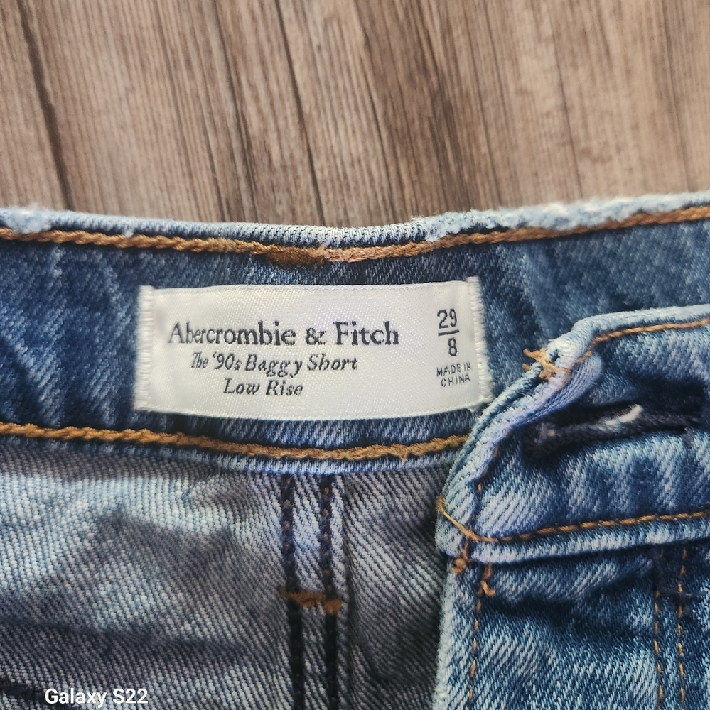 Abercrombie denim shorts